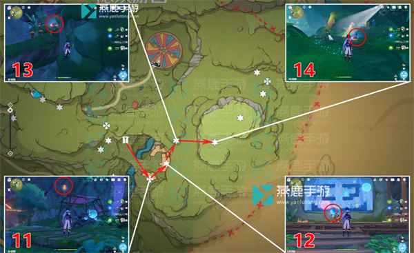 原神琉形蜃境欢兴礼券收集全攻略