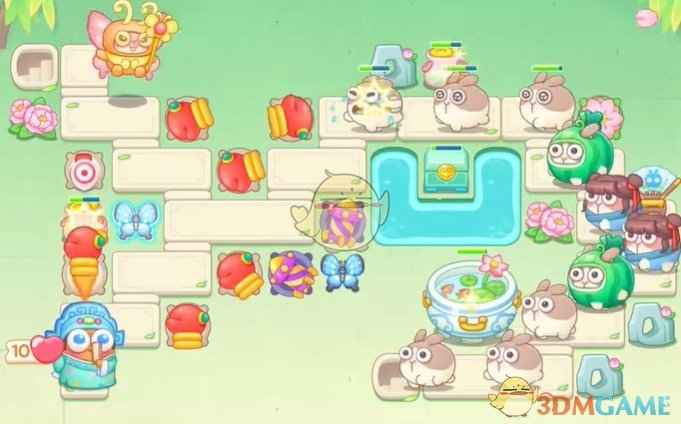 保卫萝卜4梁波波与祝秋秋第65关通关心得：火力压制与合理布局是关键