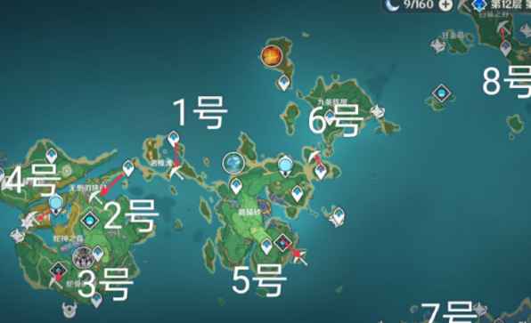 七圣召唤材料收集全攻略：附分布图与高效采集路线