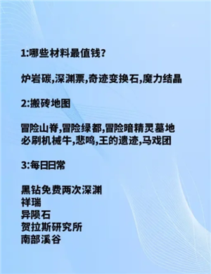 地下城与勇士手游搬砖攻略:收益最高地图与职业速度排行全解析