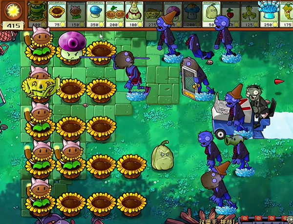 《植物大战僵尸杂交版》汉堡王1通关心得与核心策略解析