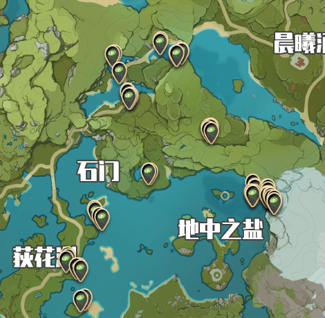 原神莲蓬采集全攻略：水边分布与用途详解