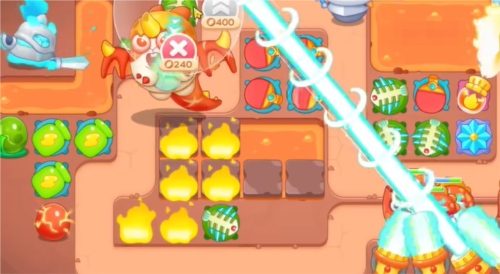 保卫萝卜4饿龙传说第60关通关攻略详解