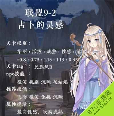 奇迹暖暖联盟委托9-2占卜灵感主题穿搭全解析攻略