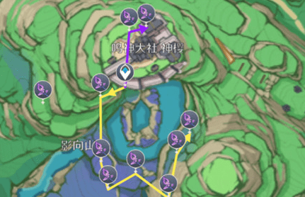 原神鸣草高效采集路线规划与攻略