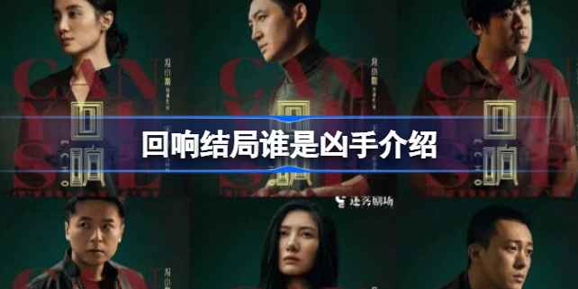 回响结局谁动了刀：揭秘真凶与复杂人性