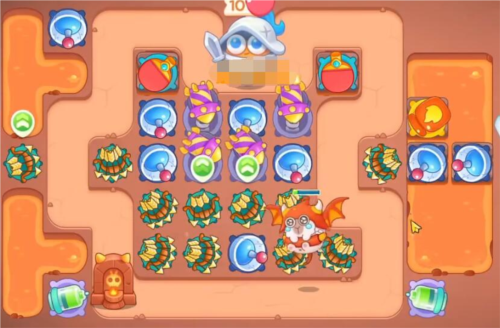 保卫萝卜4饿龙传说第55关通关心得：步步为营，策略制胜