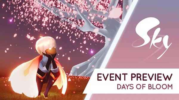 光遇花之日活动国服上线时间猜测：五月六月，期待樱花雨与好友同游