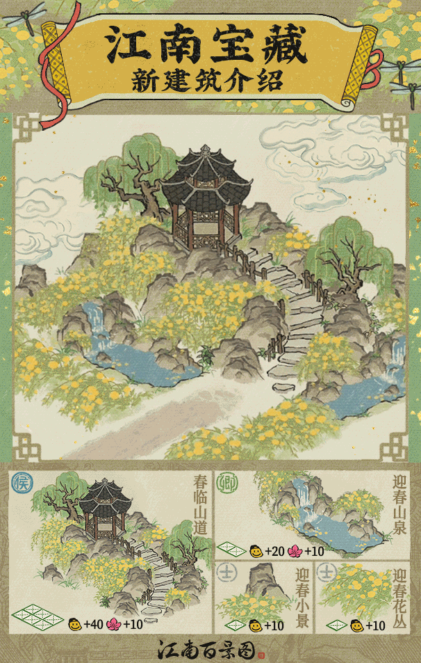 《江南百景图》迎春建筑大揭秘:精美外观与动人故事全解析