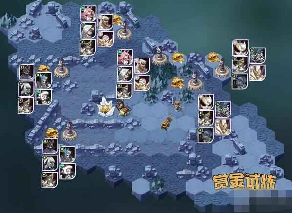 埃兹赏金试炼之地通关秘籍:英雄、阵型与技能全解析