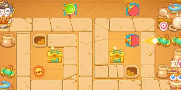 保卫萝卜4法老归来第55关通关秘籍