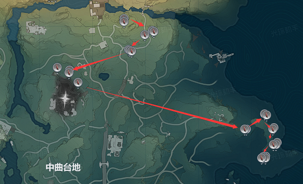 《鸣潮》红针晶簇采集全攻略