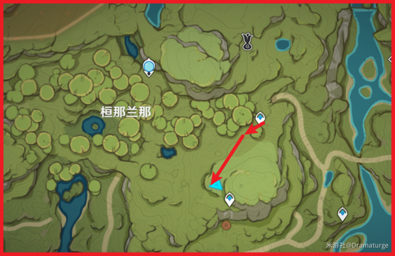 原神水天供书森林苗圃寻找攻略