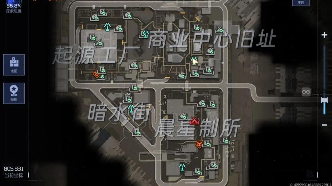 星球重启伊甸城100%探索进度攻略：地图心得与区域详解
