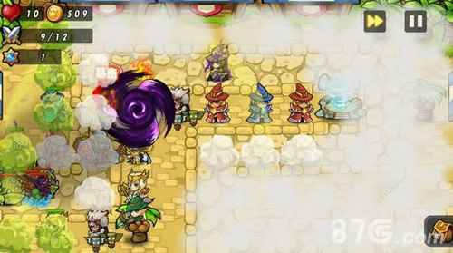 塔防之光4-7关通关攻略:应对绿雾与强力怪物,关键在于奶与萨满的配合