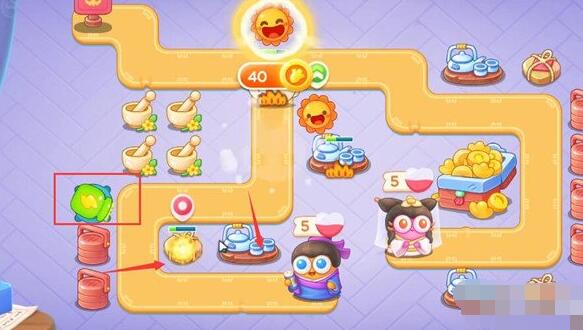 保卫萝卜4白萝卜传奇第14关通关攻略：关键道具使用与障碍物清除技巧