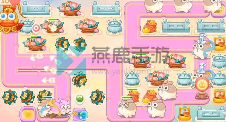 保卫萝卜4周赛7.7通关心得：多重箭核心战术解析