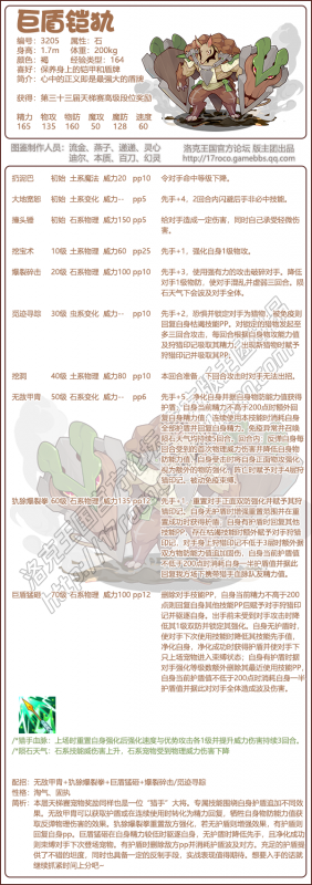 《洛克王国》巨盾铠犰的战斗之道:性格技能搭配与实战技巧