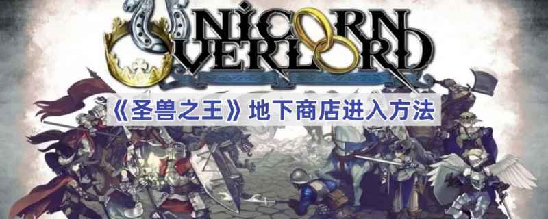 圣兽之王地下商店的神秘入口