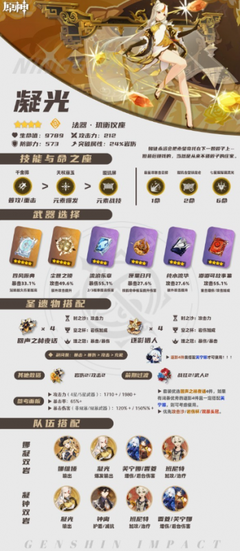 原神4.4版凝光复刻攻略：装备搭配与玩法技巧