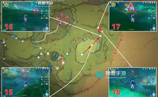 原神琉形蜃境欢兴礼券收集全攻略