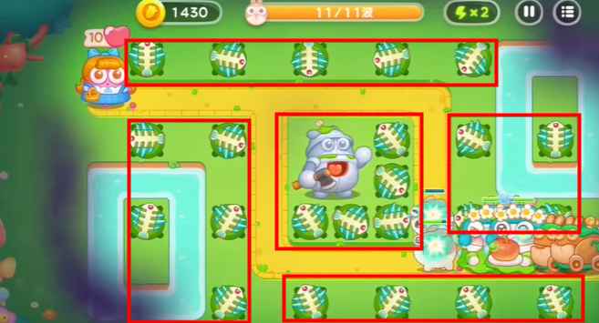 保卫萝卜4绿野奇缘第45关通关攻略与心得