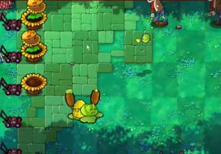 《植物大战僵尸杂交版》冒险模式第35关通关攻略：减速植物是关键