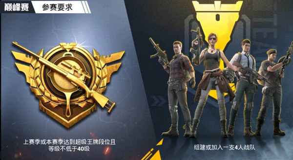 和平精英SS10巅峰赛怎么参加