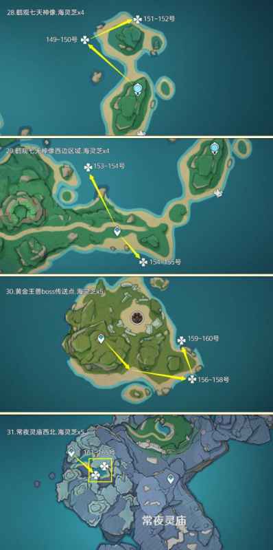 原神4.4版本八重神子突破材料（海灵芝）高效采集攻略