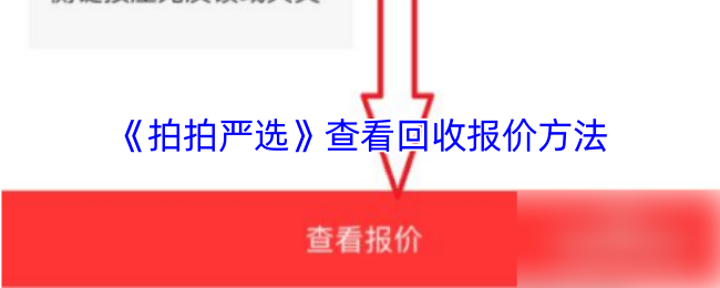 拍拍严选回收手机全攻略：报价流程与注意事项