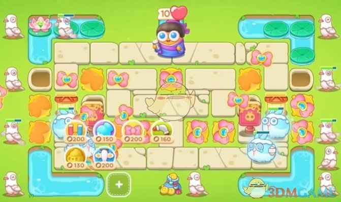 保卫萝卜4火锅不能停第18关通关秘籍：蝴蝶结优先，炮塔收尾的策略