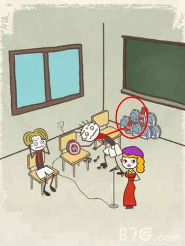 史小坑爆笑生活15第13关队长2攻略：盾牌反弹声波救小坑