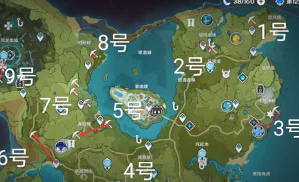 七圣召唤材料收集全攻略：附分布图与高效采集路线