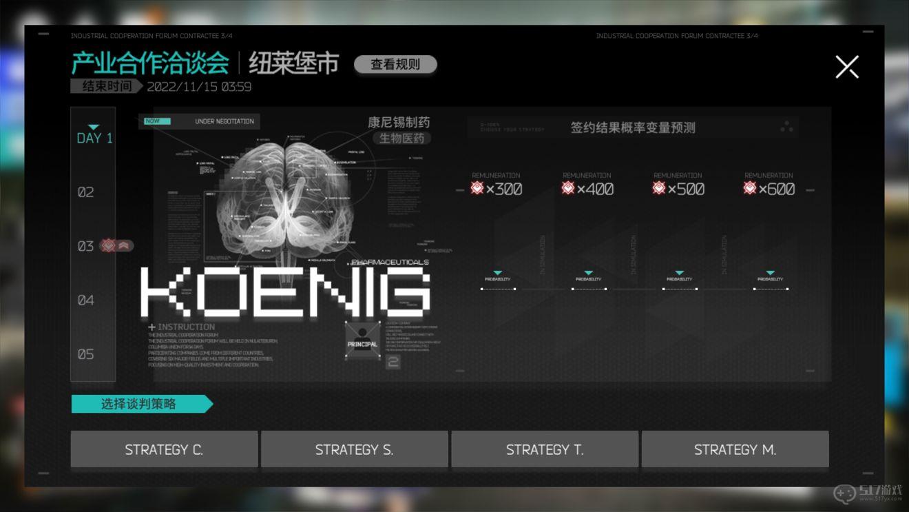 明日方舟产业合作洽谈会签到奖励策略选择指南