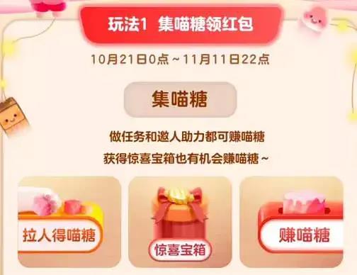 天猫双十一喵糖总动员玩法攻略详解
