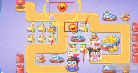 保卫萝卜4白萝卜传奇第14关通关攻略：关键道具使用与障碍物清除技巧