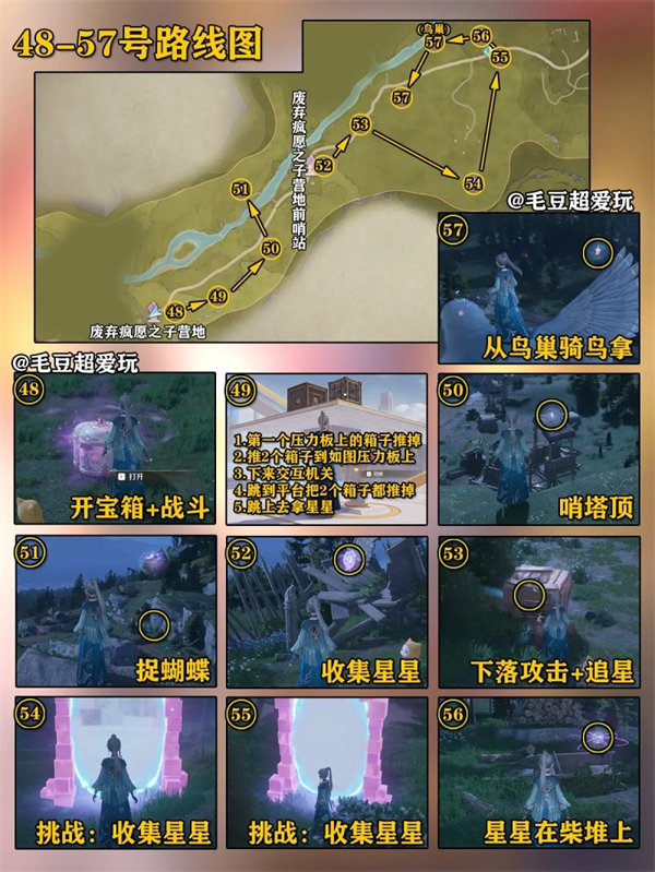无限暖暖微风绿野奇想星收集全攻略