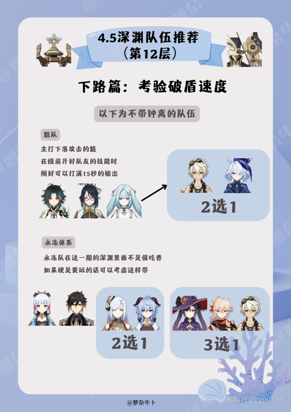 原神4.5深渊十二层配队全攻略：助你轻松满星