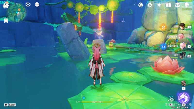 原神赐福森林欢声之羽全收集攻略：希穆兰卡地图45飞羽位置详解