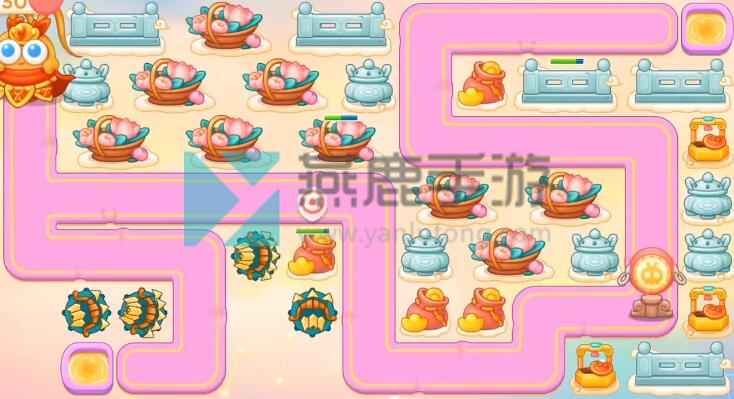 保卫萝卜4周赛7.7通关心得：多重箭核心战术解析