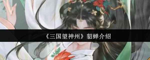 三国望神州貂蝉玩法全解析：核心技能、阵容搭配与实战技巧