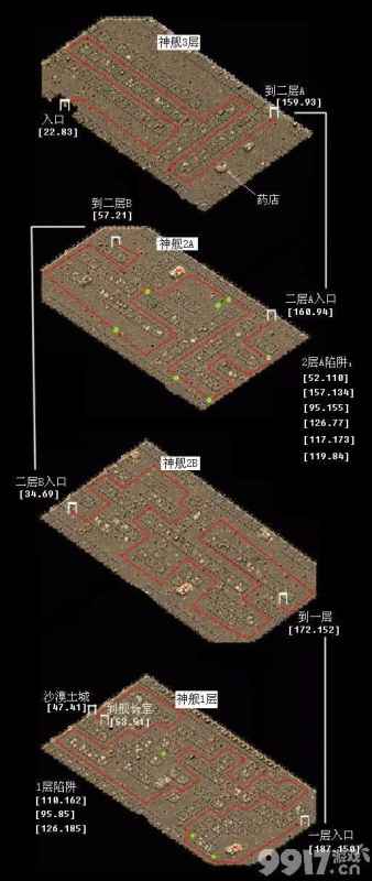 传奇3神舰地图迷宫解密：路线攻略与陷阱避让