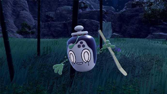宝可梦朱紫斯魔茶位置全攻略：竹林深处，夜晚邂逅