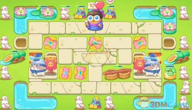 保卫萝卜4火锅不能停第18关通关秘籍：蝴蝶结优先，炮塔收尾的策略