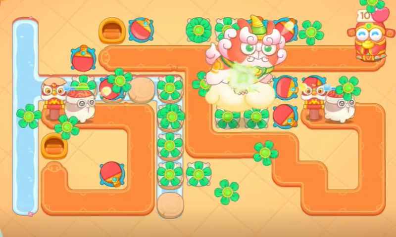 保卫萝卜4新春大集第15关通关全攻略