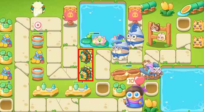 保卫萝卜4夏日垂钓第6关多重箭布局与集中火力通关心得