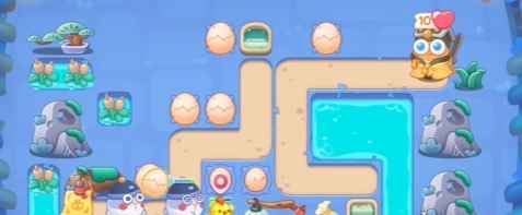 保卫萝卜4万圣奇妙夜第一关通关攻略：蛋壳与寒冰炮的协同之道