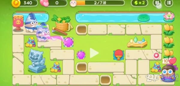 保卫萝卜4七夕鹊桥会15关通关攻略详解