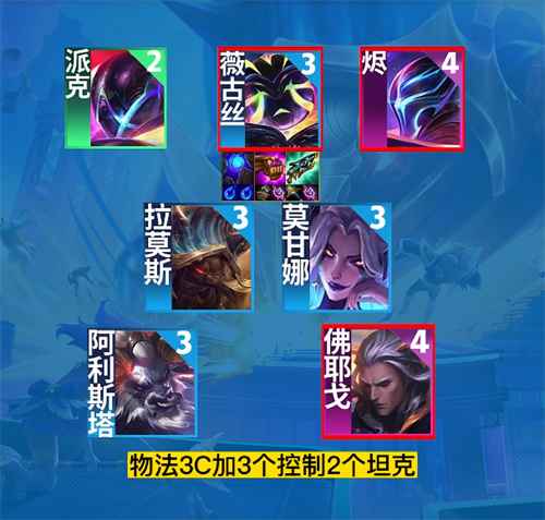 云顶之弈S8.5至高天混沌薇古丝阵容玩法攻略