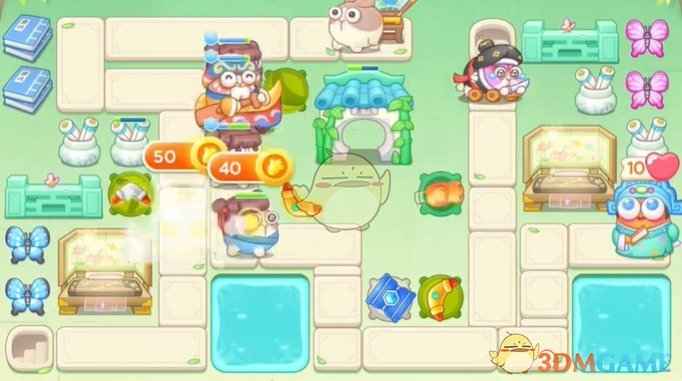 保卫萝卜4梁波波与祝秋秋第10关通关攻略详解